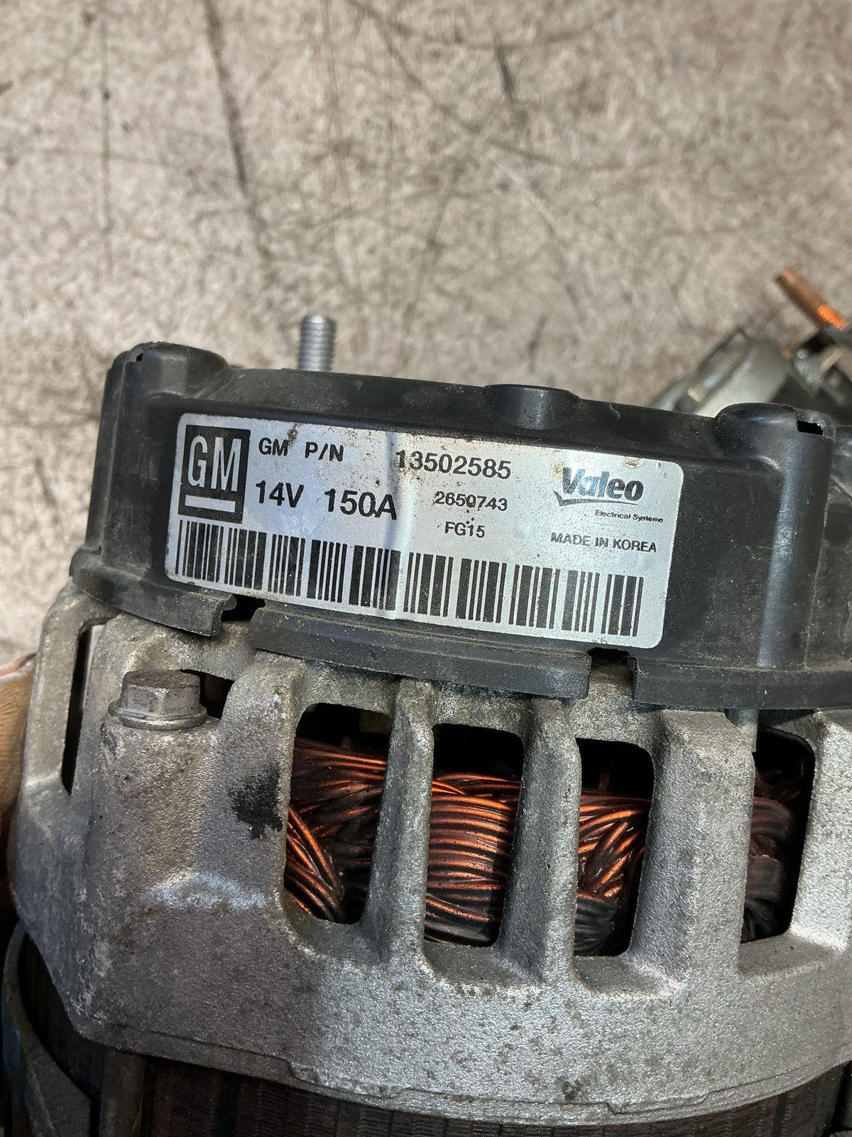 2012 Holden Captiva - Alternator - (TAG18493)