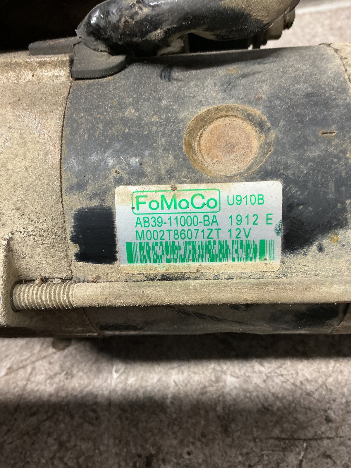 2012 Ford Ranger - Starter Motor - (TAG17737)