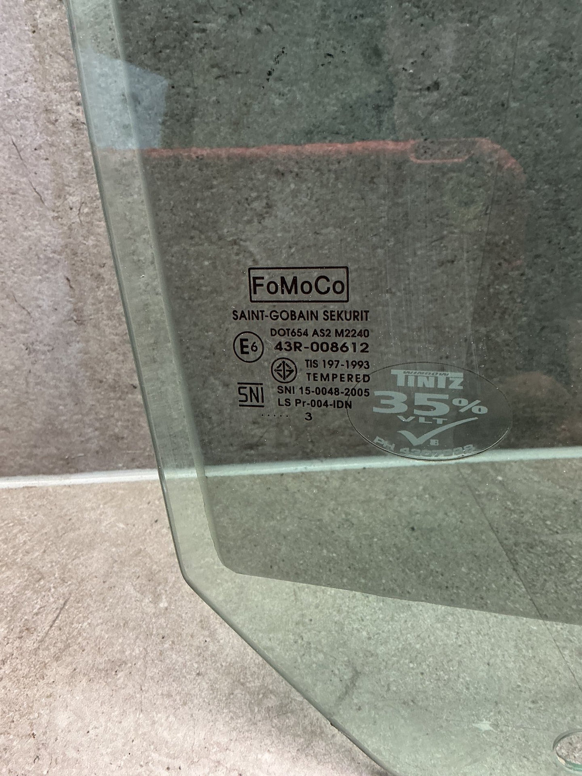 2011-2015 Ford Ranger PXI- Right Front Door Glass- (TAG13306)
