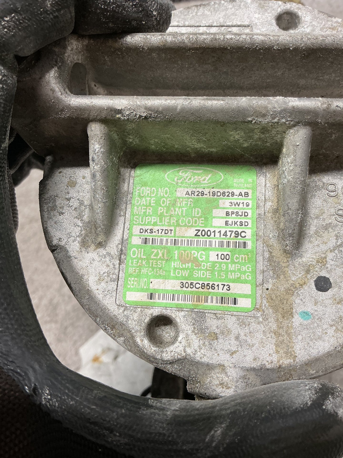 2013 Ford Territory- A/C Compressor- (TAG14940)