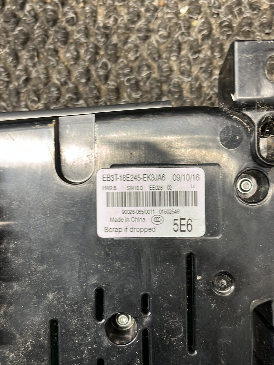 2015-2018 Ford Ranger PXII- Heater Controls- (TAG7526)