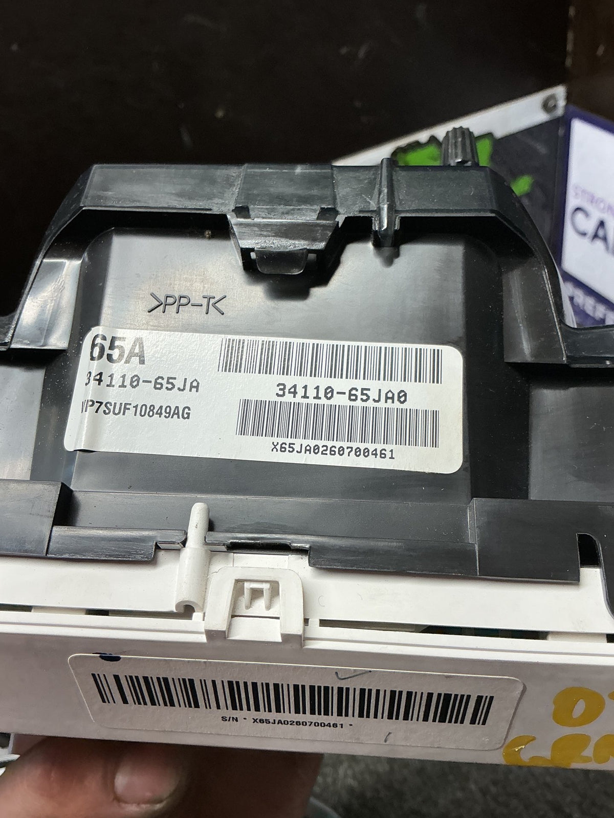 2007 Suzuki Vitara 5W064- Instrument Cluster- (TAG10564) PN: 34110-65JA0