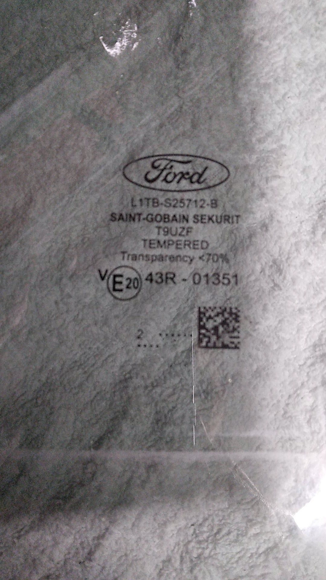 2020-2023 Ford Puma JK- Right Rear Door Window- (TAG98)