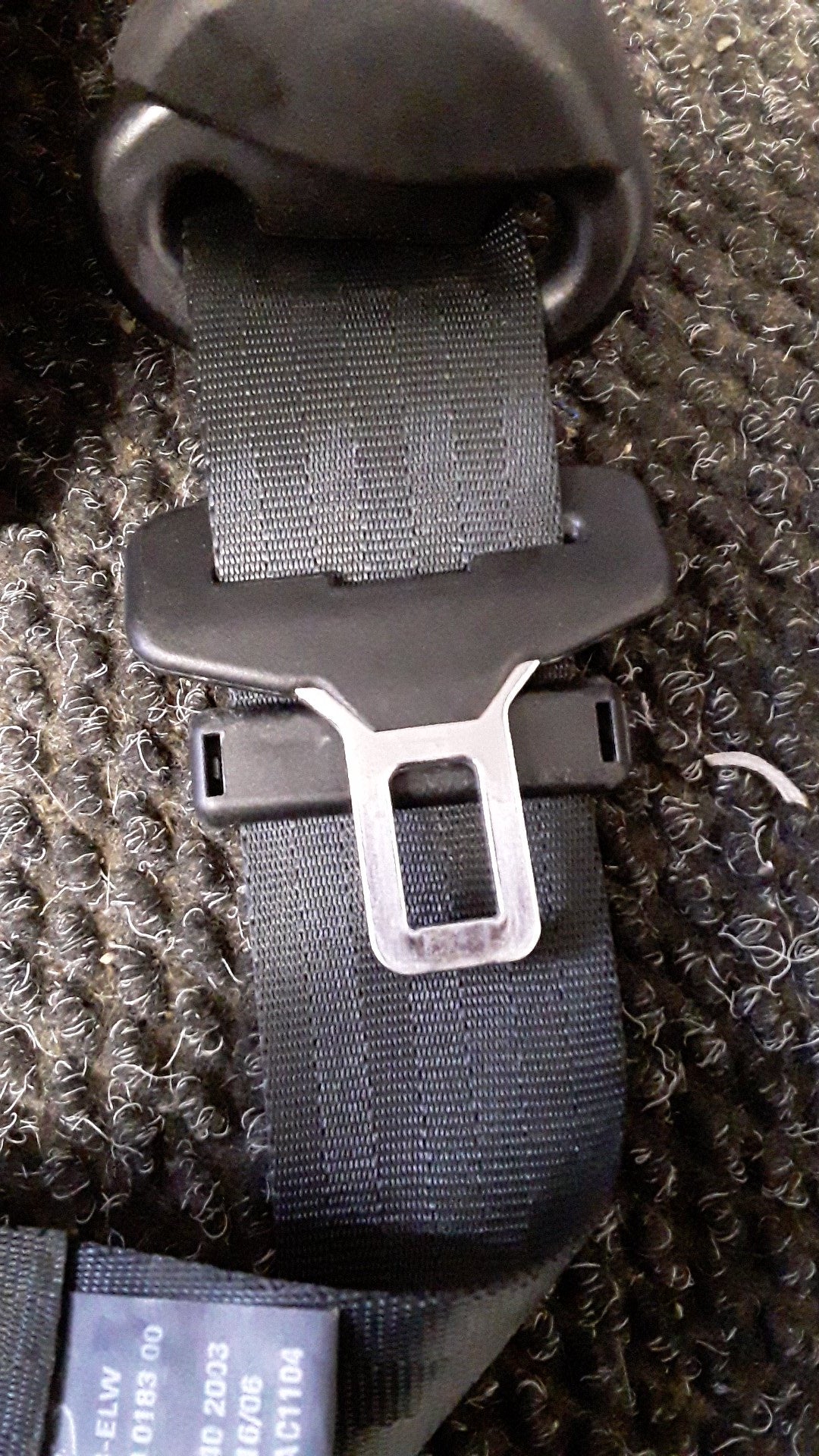 2015 Ford EcoSport TITANIUM 1.5P- Right Rear Seat belt- (TAG6630)