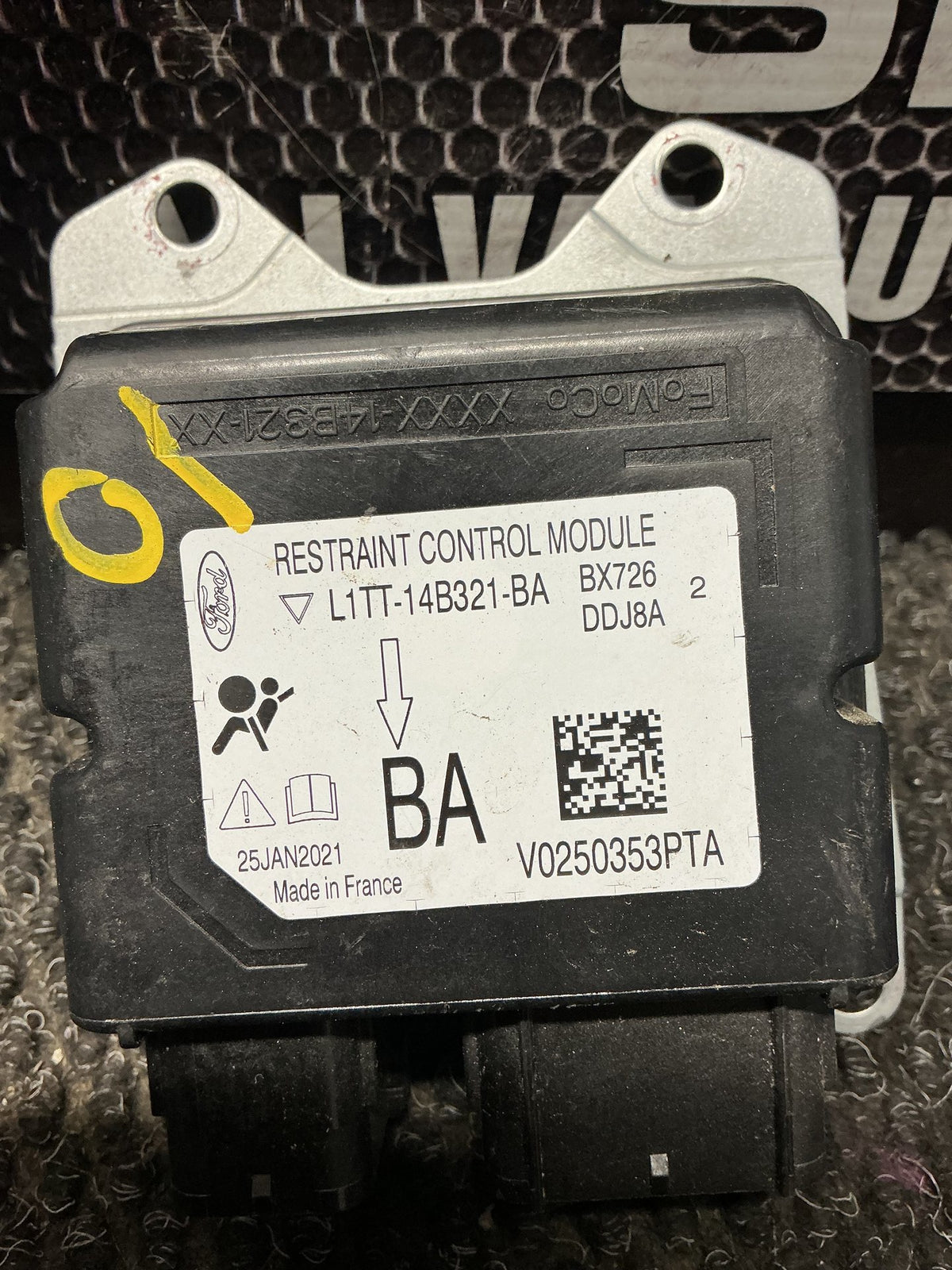 2019 Ford Puma- Airbag Module- (TAG10184)