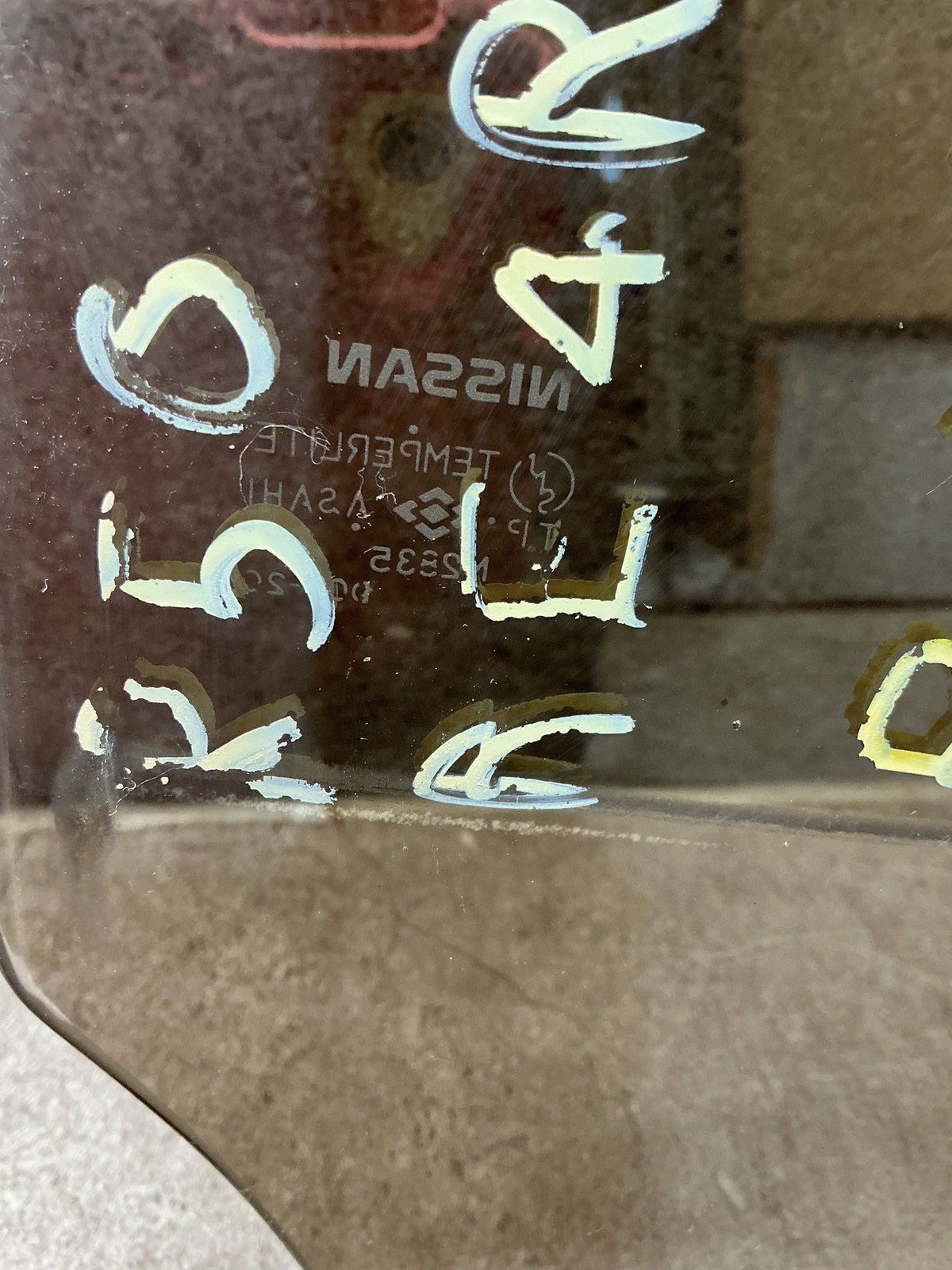 2008 Nissan Terrano R50- Right Rear Door Glass- (TAG17530)