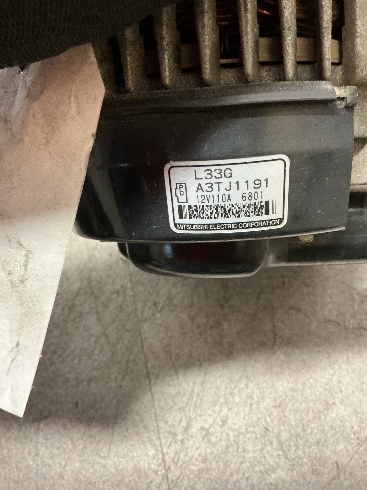 2007 Ford Escape- Alternator- (TAG14925)