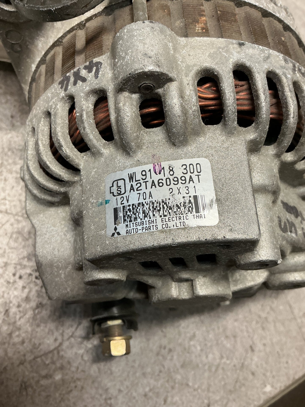 2004 Ford Courier UN- Alternator- (TAG14930)