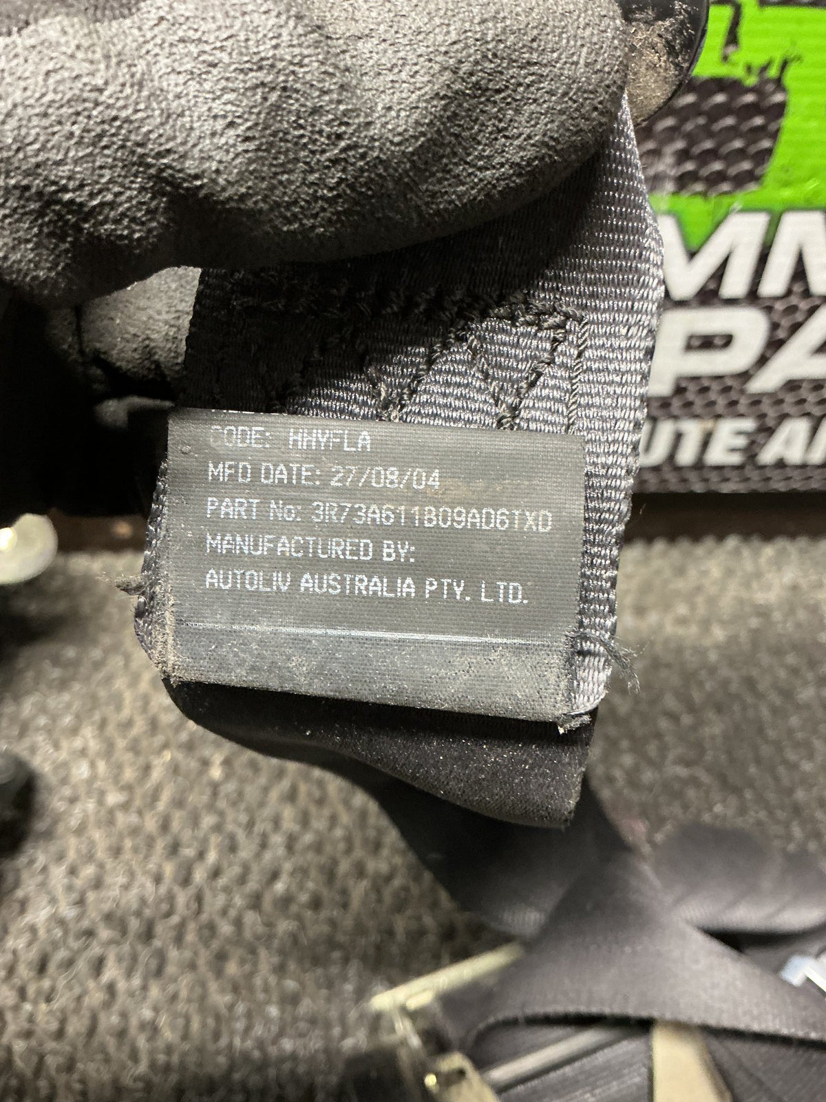 2005 Ford Territory 1W057- Left Front Seat Belt- (TAG10792)