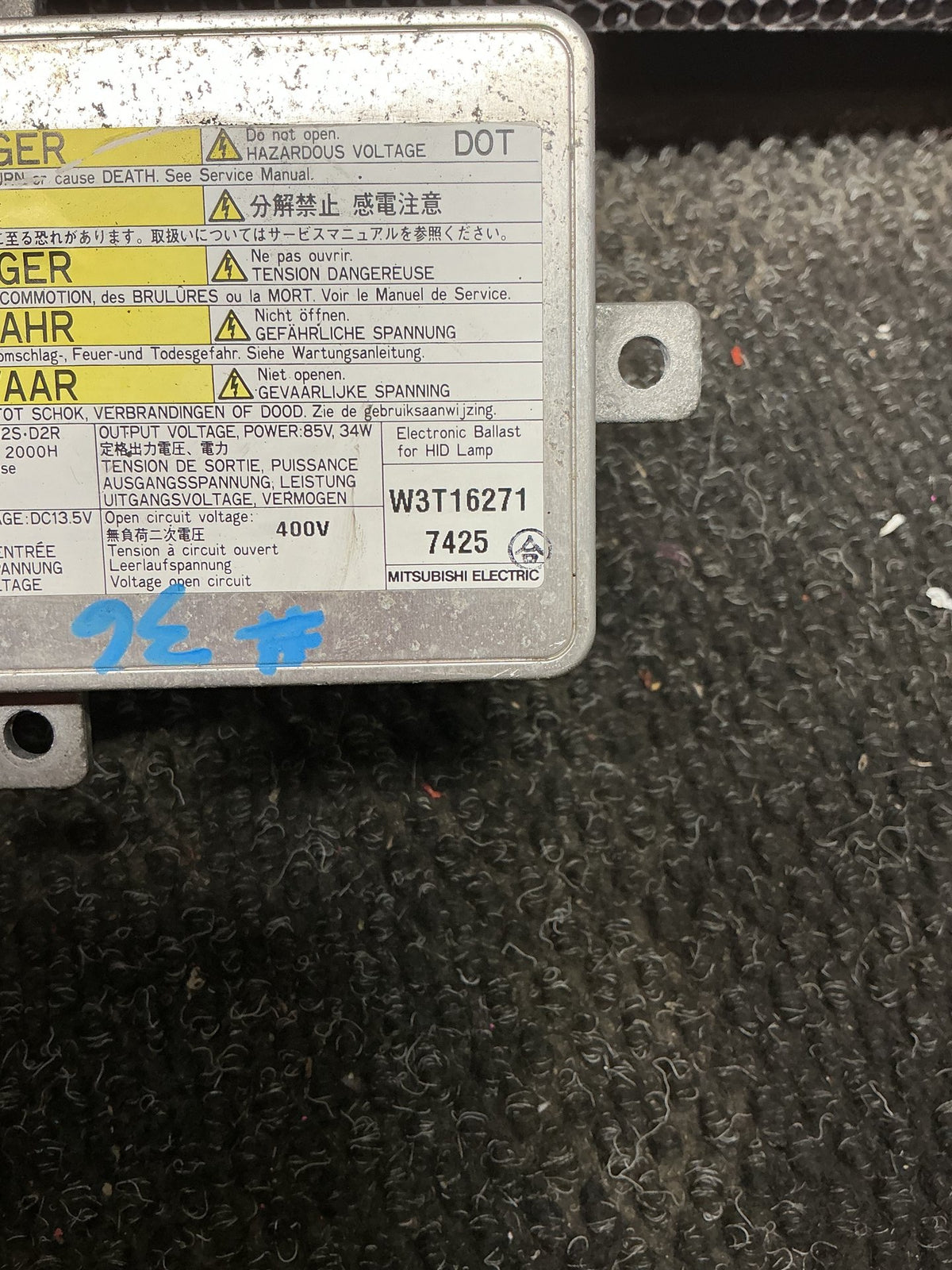 2005-2012 Mitsubishi Outlander II CW*W- HID Ballast- (TAG10499)