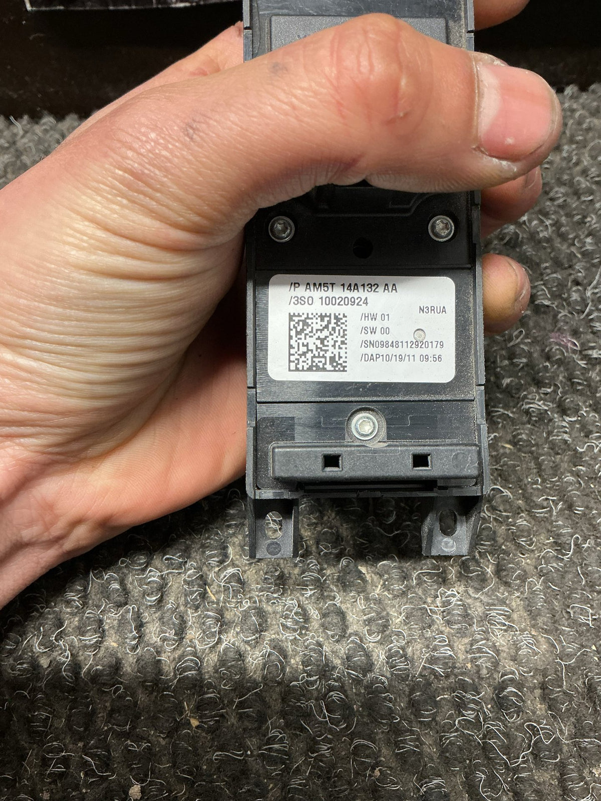 2012 Ford Focus 4W052- Master Power Window Switch- (TAG9933)