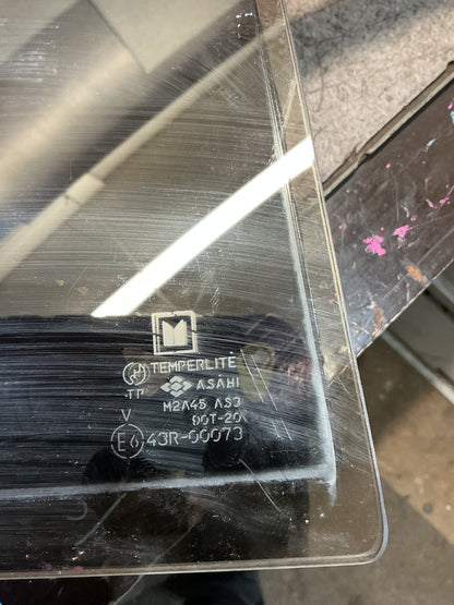 1995 Isuzu Bighorn - Left Rear Quarter Door Glass - (TAG18606)