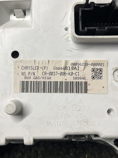 2006-2012 Dodge Nitro KA- Instrument Cluster- (TAG9393)