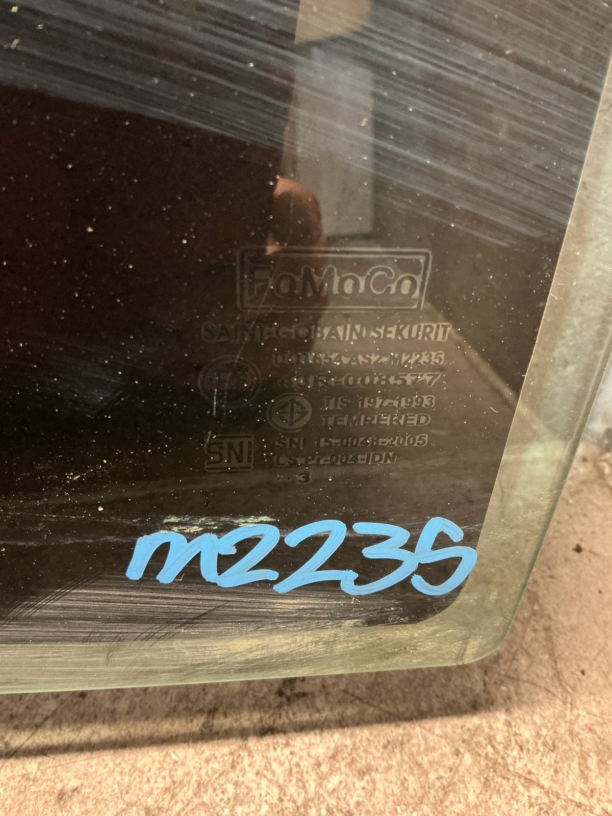 2011-2015 Ford Ranger PXI - Right Rear Door Glass - (TAG19102)
