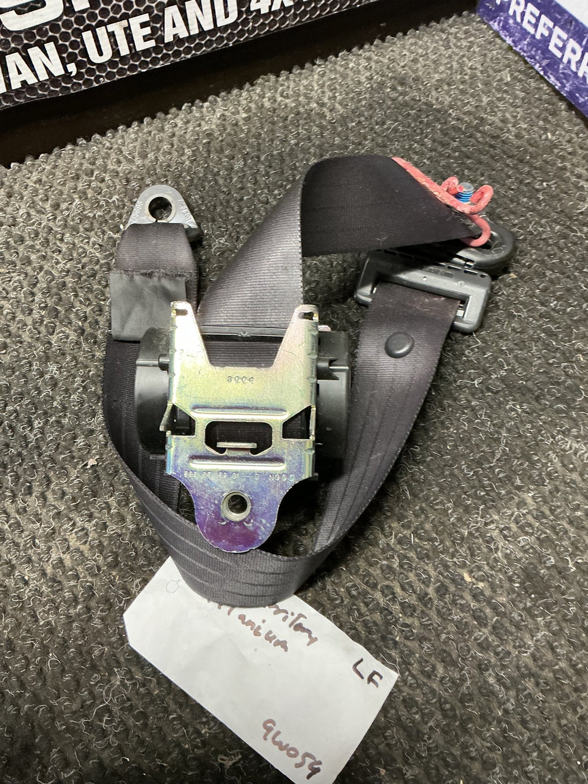 2011 Ford Territory 9W054- Left Front Seat Belt- (TAG10796)
