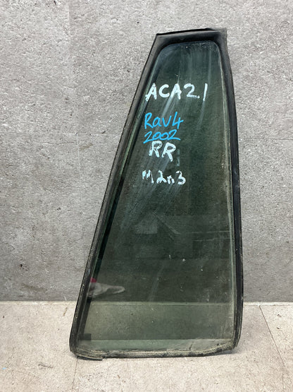 2000-2003 Toyota RAV4 ACA21 - Right Rear Quarter Door Glass - (TAG18628)