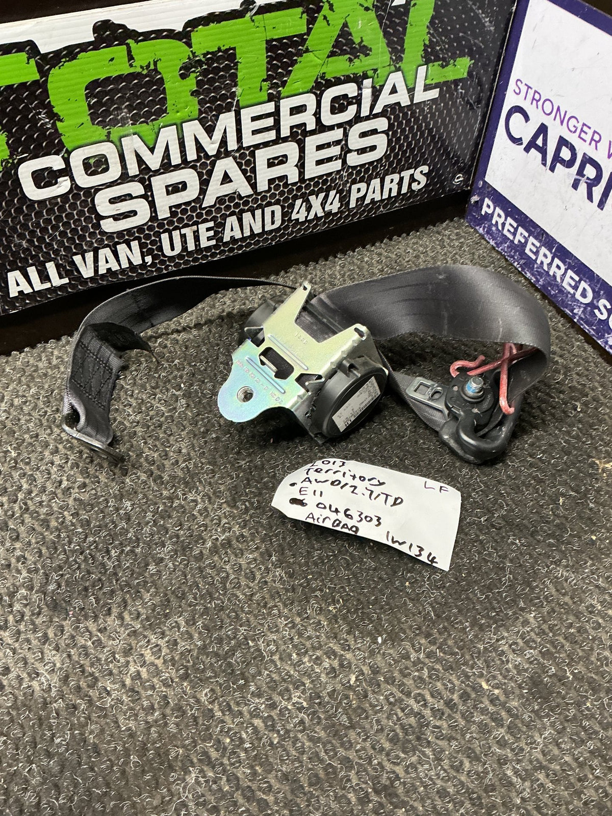 2013 Ford Territory 1W134- Left Front Seat Belt- (TAG10795)
