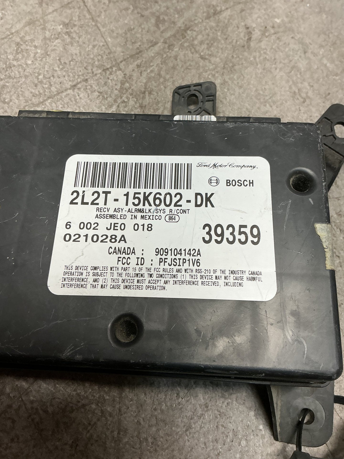 2003 Ford Explorer- Keyless Entry Module- (TAG14995)