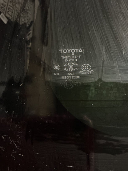 2007-2014 Toyota Highlander U40- Rear Screen Window- (TAG15110)