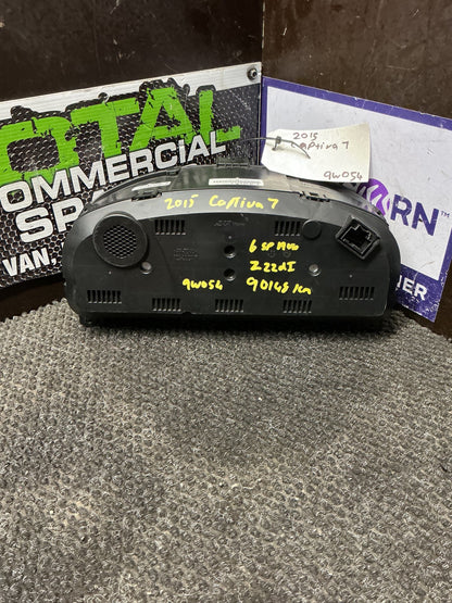2011 Holden Captiva 5 9W070- Instrument Cluster- (TAG10555)