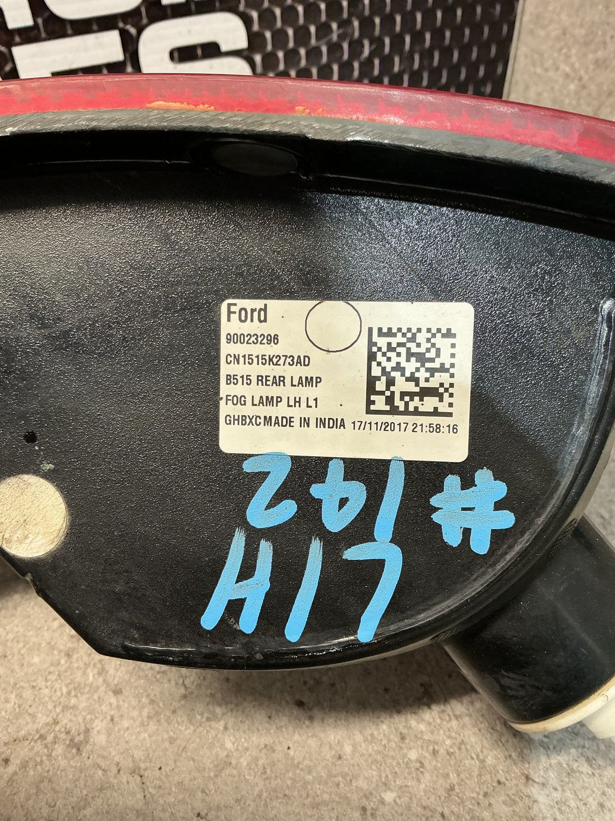 2016-2018 Ford Escape ZG- Left Rear Bumper Light- (TAG12055)