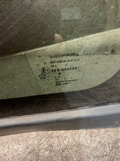 2008-2016 Dodge Journey - Right Rear Cargo Glass - (TAG18794)