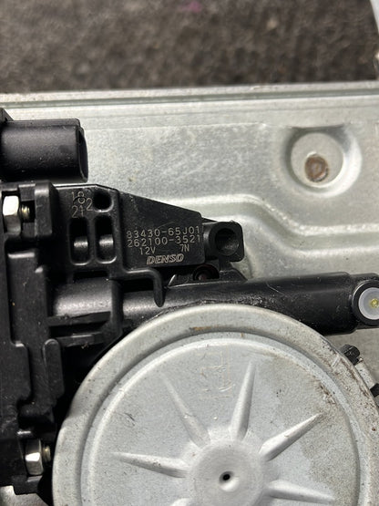 Right Front Window Regulator/Motor- (TAG7620), 83430-65J01, 2011, Suzuki, Grand Vitara, JLX