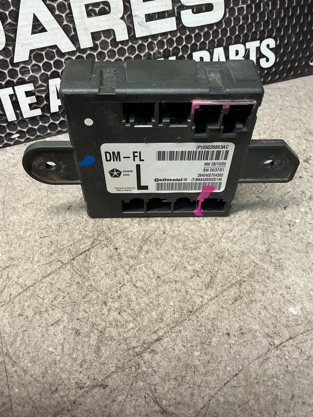 2008-2020 Dodge Journey JC- Left Front Door Control Module- (TAG14681)