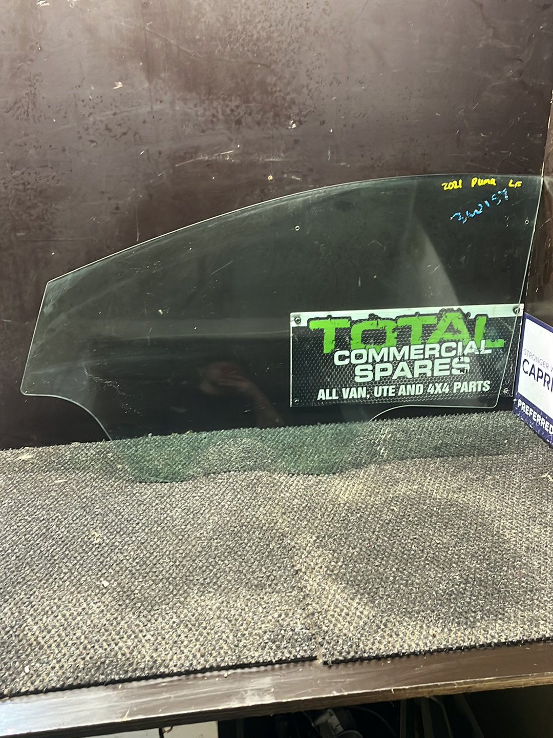 2021 Ford Puma- Left Front Door Window- (TAG8912)