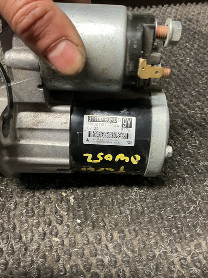 2016 Suzuki Vitara 0W052- Starter Motor- (TAG10754) PN: 31100-60R0
