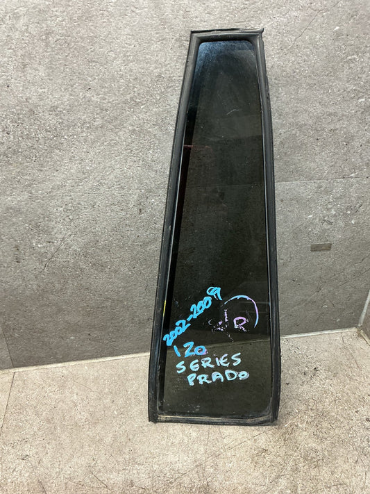 2002 - 2009Toyota Land Cruiser Prado 120 Series - Right Rear Quarter Door Glass - (TAG18614)