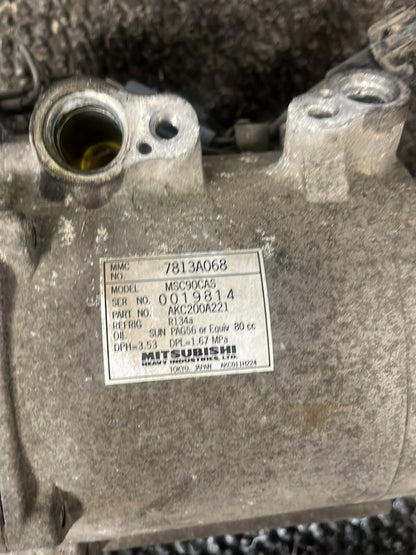 2006 Mitsubishi Outlander II CW*W CW5W- A/C Compressor- (TAG6963)