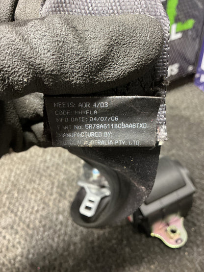 2006 Ford Territory 9W109- Left Front Seat Belt- (TAG10793)