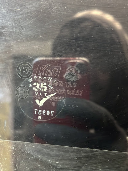 2012 Holden Captiva 7- Right Front Door Window- (TAG8937)