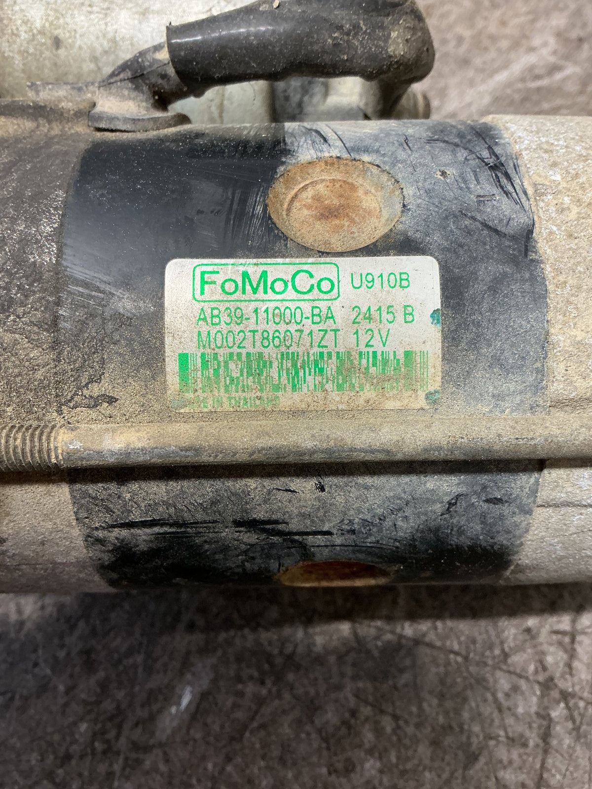 2015-2018 Ford Ranger PXII - Starter Motor - (TAG17976)