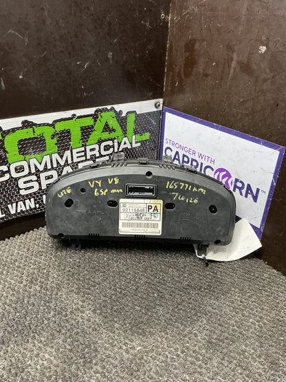 2008 Holden Commodore VY- Instrument Cluster- (TAG10568)