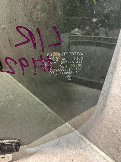 2021 Mitsubishi Outlander GF8- Left Rear Door Glass- (TAG16880)