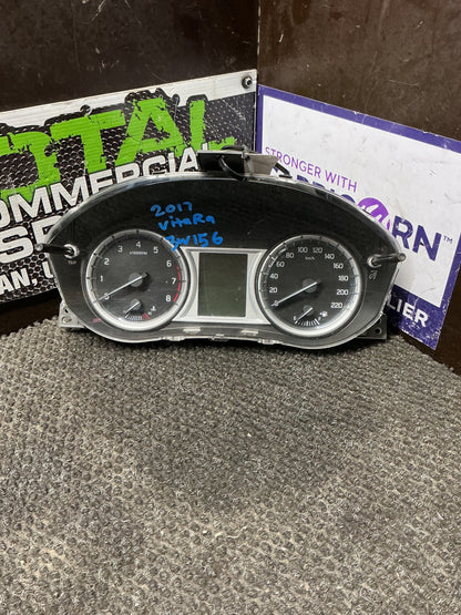 2017 Suzuki Vitara 3W156- Instrument Cluster- (TAG10565)