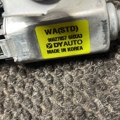 Rear Wiper Motor- (TAG7896), 96627057, 2017, Holden, Captiva