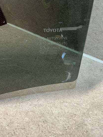 2007-2014 Toyota Highlander U40- Left Rear Door Glass- (TAG12797)