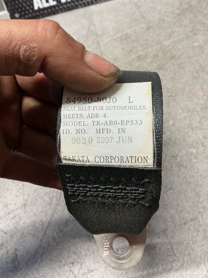 2007 Suzuki SX4 7W121- Left Rear Seat Belt- (TAG13591)