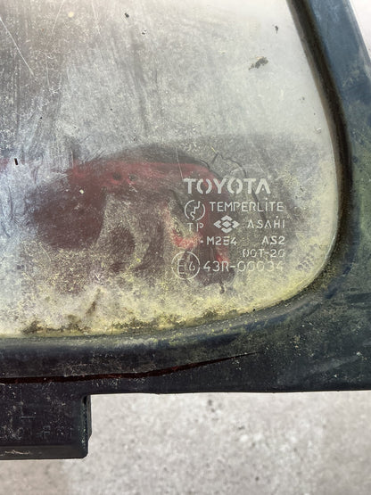 1992 Toyota Hilux Surf - Left Rear Quarter Door Glass - (TAG18579)