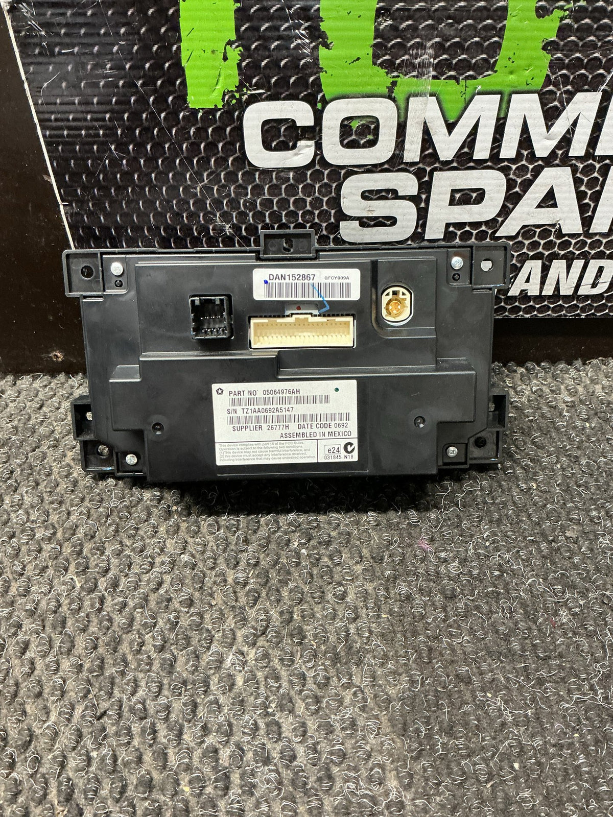 2012-2015 Dodge Journey JC - Multi-Function Display - (TAG10017)