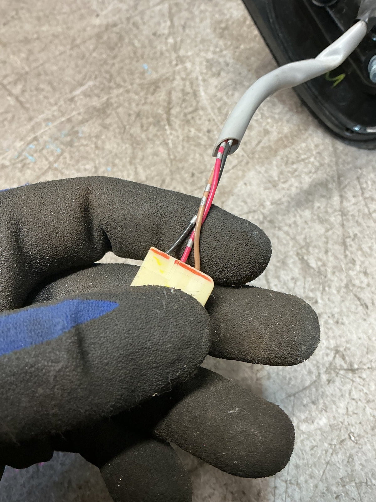 2008 Toyota Hilux KUN- Left Door Mirror- (TAG16403)