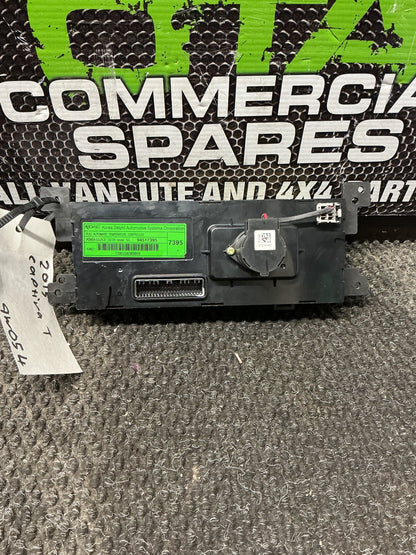 2015 Holden Captiva 7 9W054- Heater Controls- (TAG10657)