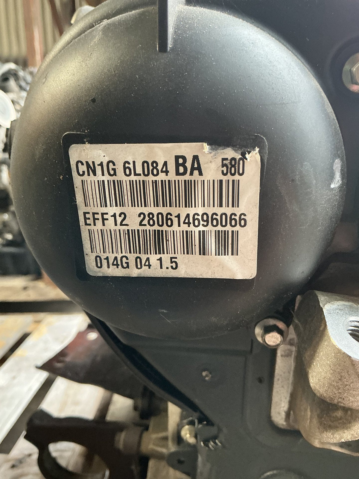 2014 Ford EcoSport- Engine- (TAG15344)
