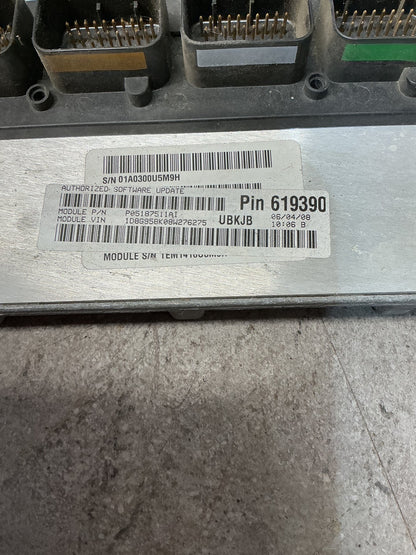 2009 Dodge Nitro KA- ECU- (TAG12815) PN: P05187511AI
