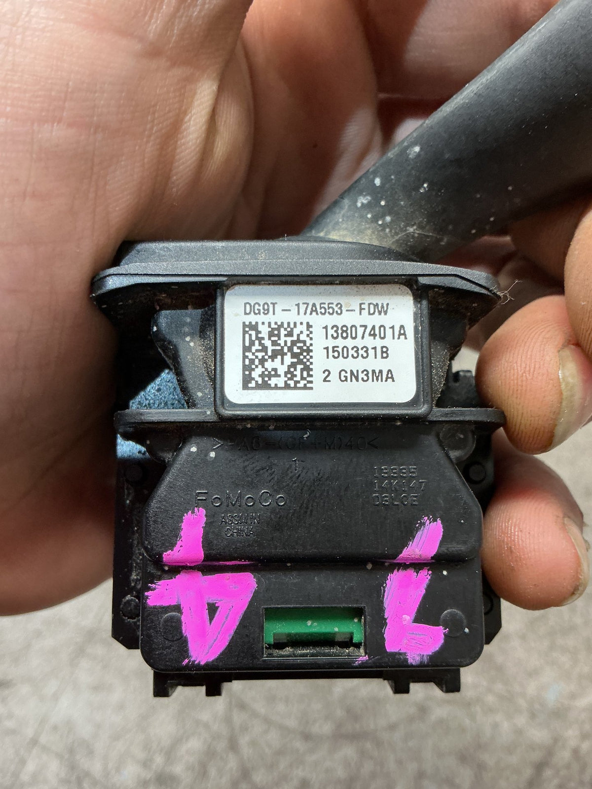 2015-2018 Ford Ranger PXII - Wiper Switch - (TAG17925)