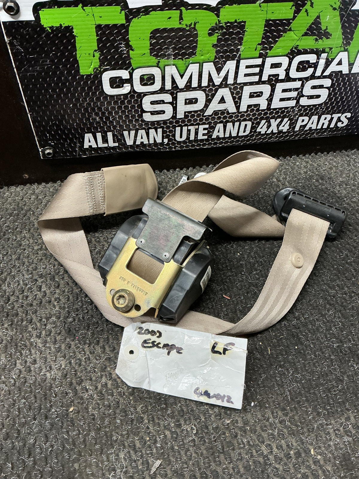 2003 Ford Escape 4W012- Left Front Seat Belt- (TAG10803)