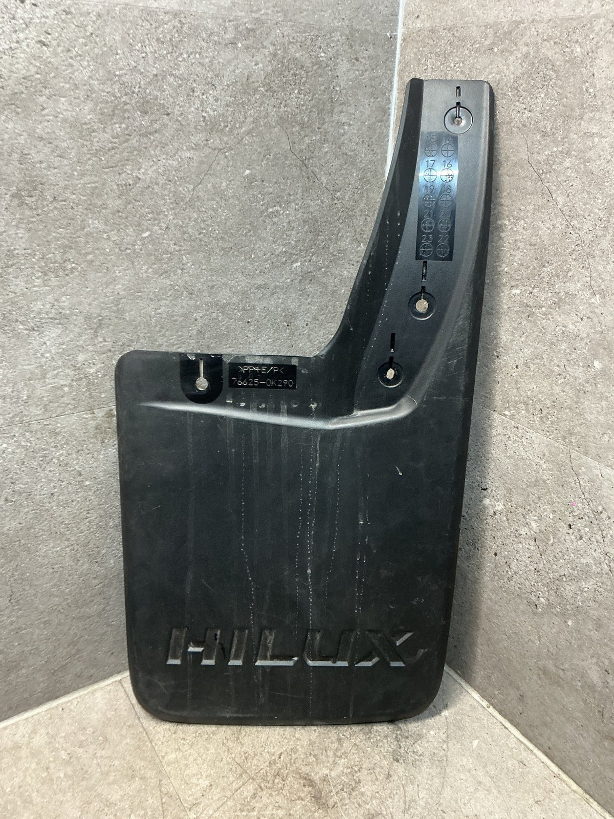 2017 Toyota Hilux GUN- Right Rear Mudflap- (TAG17447)